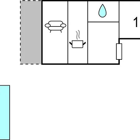 Lovely In With Kitchen شقة *